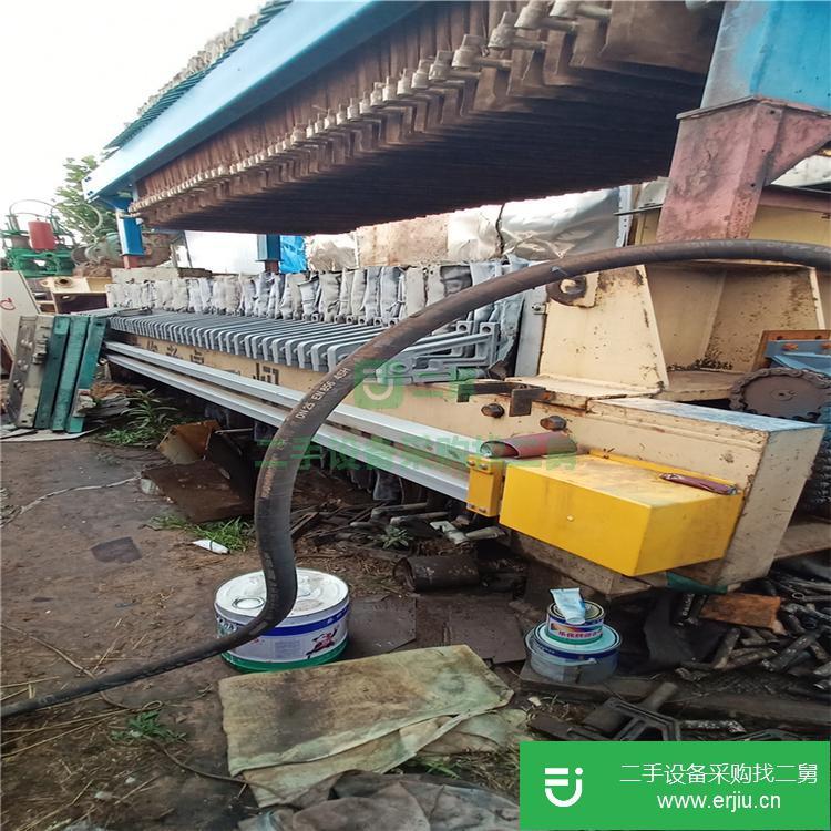 山東出售二手自動拉板廂式壓濾機