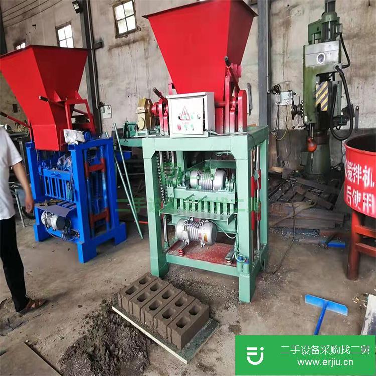 河南出售二手小型水泥磚制磚機