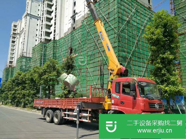 湖南出售二手東風后八輪12噸隨車吊