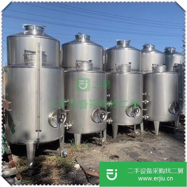 山東出售二手不銹鋼儲罐
