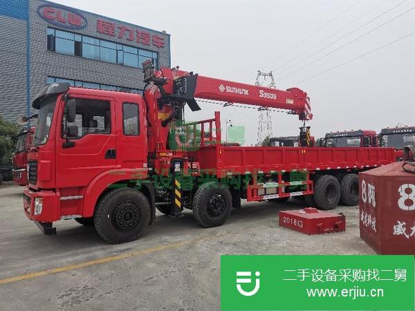 湖北出售二手14噸隨車吊