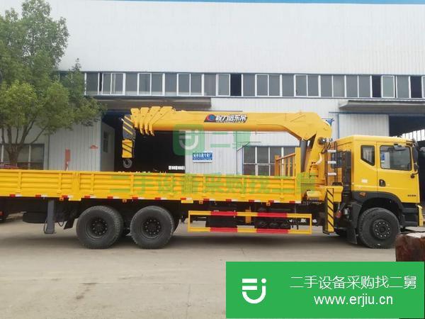 湖北出售二手后八輪隨車吊