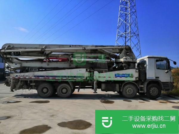 河北出售二手08年47米泵車，手續齊全