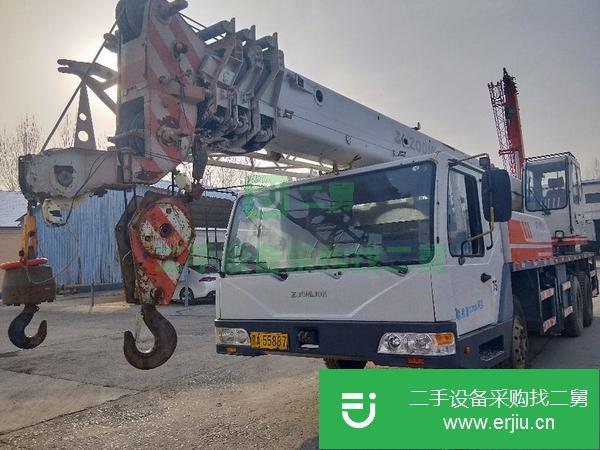 江蘇出售二手中聯16噸四節臂吊車車況好