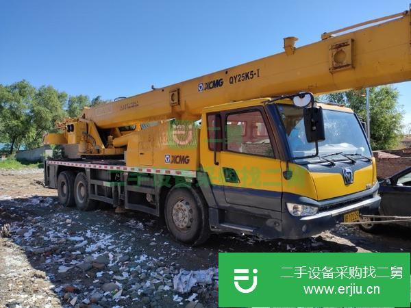 黑龍江出售二手12年5月徐工25k5_1汽車吊