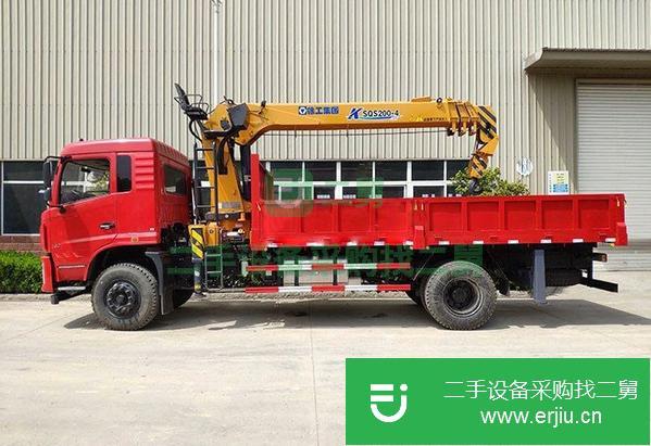湖北出售二手徐工8噸東風專底D3隨車吊