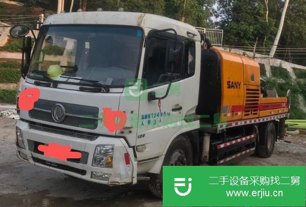 湖南出售二手三一車載泵手續齊全隨時提檔過戶