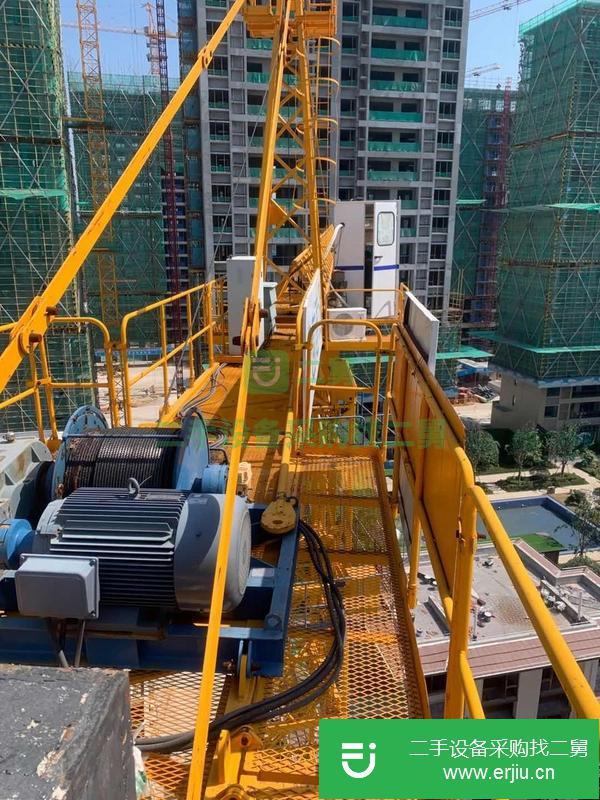 浙江出售二手19年折江建機6010塔吊