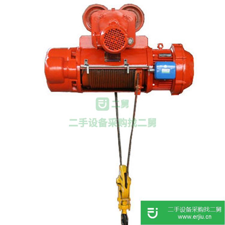 浙江出售二手MD型鋼絲繩電動葫蘆
