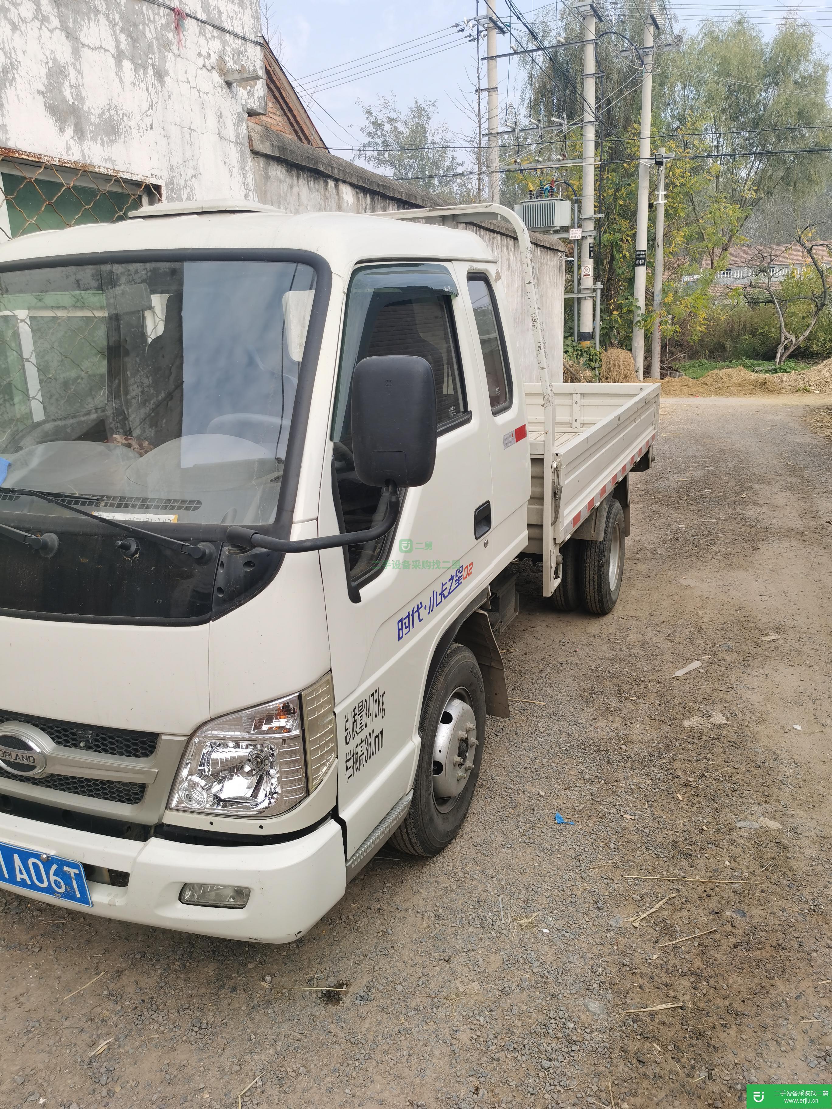 江蘇出售二手福田時代116馬力貨車