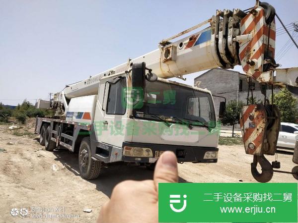 陜西出售二手12年中聯25四節臂汽車吊