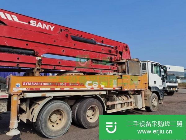 安徽出售二手三一38米泵車