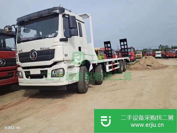 吉林出售二手陜汽德龍平板運輸車