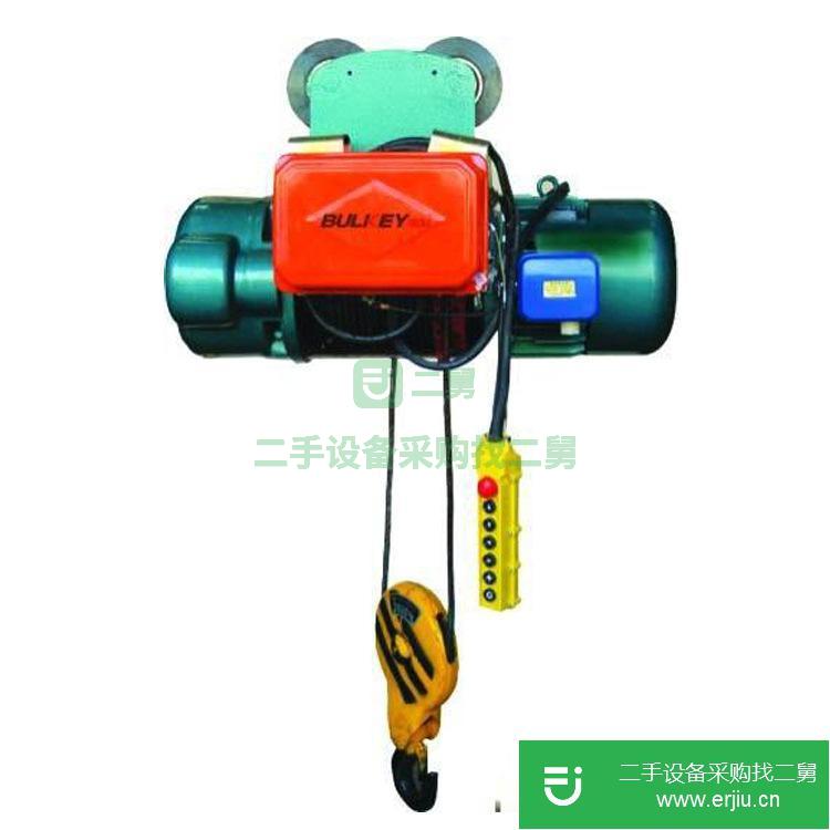 浙江出售二手MD型鋼絲繩電動葫蘆