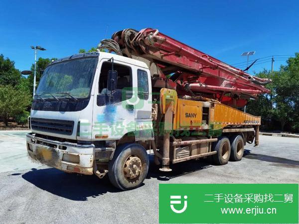 湖南出售二手五十鈴46米泵車雙油泵大排量手續齊全