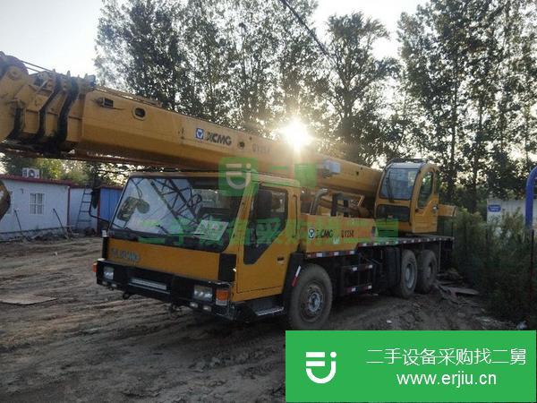 河南出售二手徐工25K汽車吊精品車況