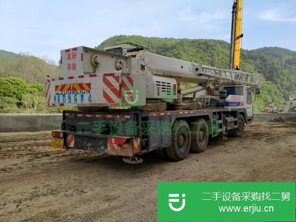 陜西出售二手中聯吊車5節臂