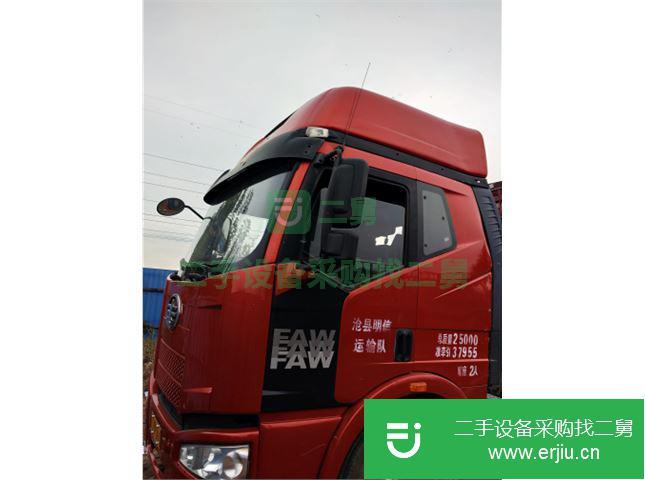 河北出售二手一汽解放j6m半掛車