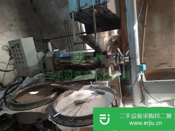 河南出售二手168型全自動(dòng)條排榨油機(jī)