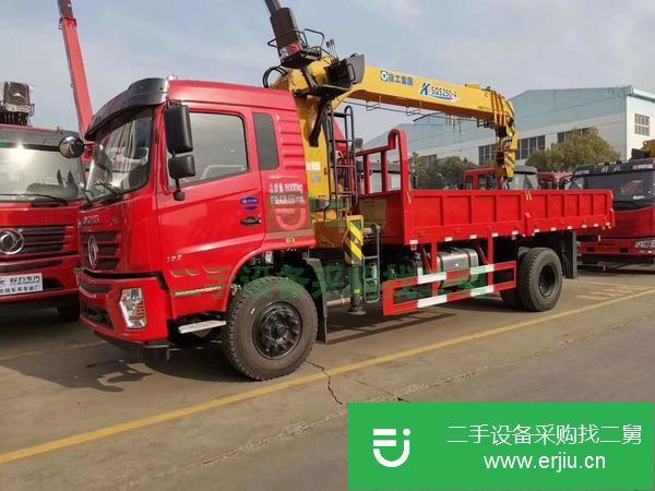 湖北出售二手徐工8噸4節臂隨車吊