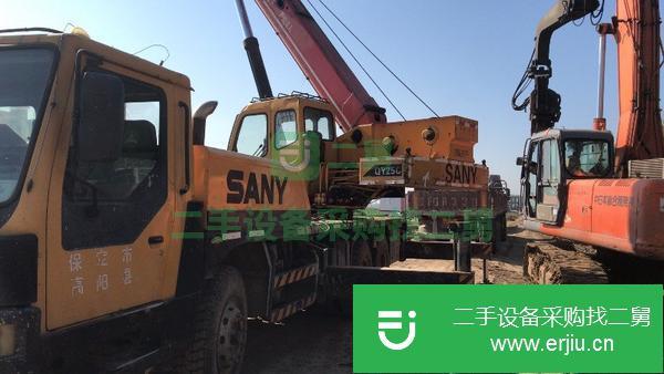 河北出售二手三一吊車20噸 車況精品滴油不漏