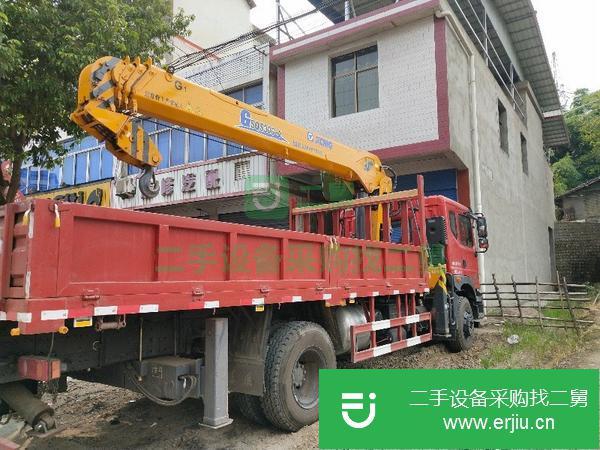 四川出售二手12噸徐工隨車吊