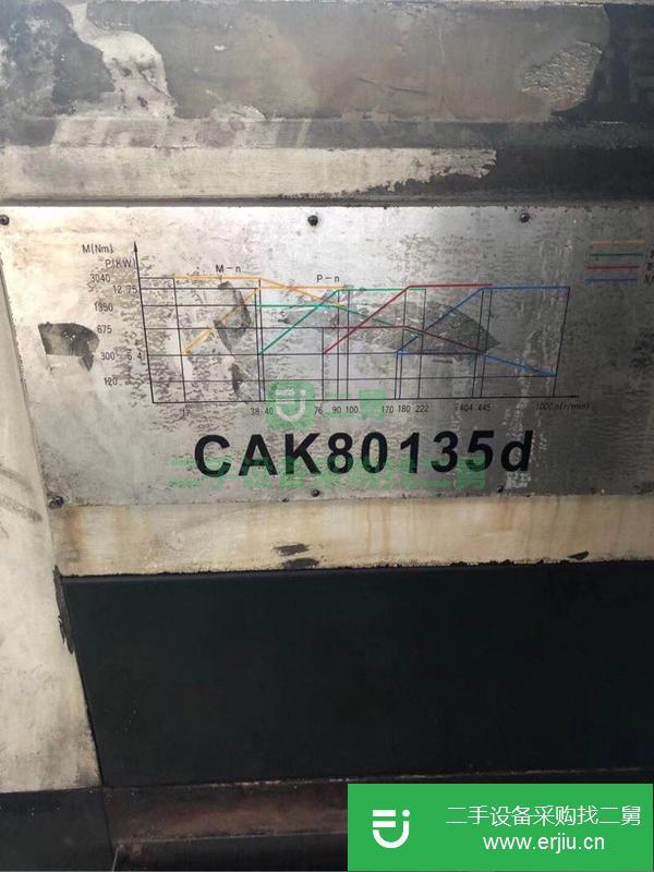 江蘇出售二手沈陽80135數控車床