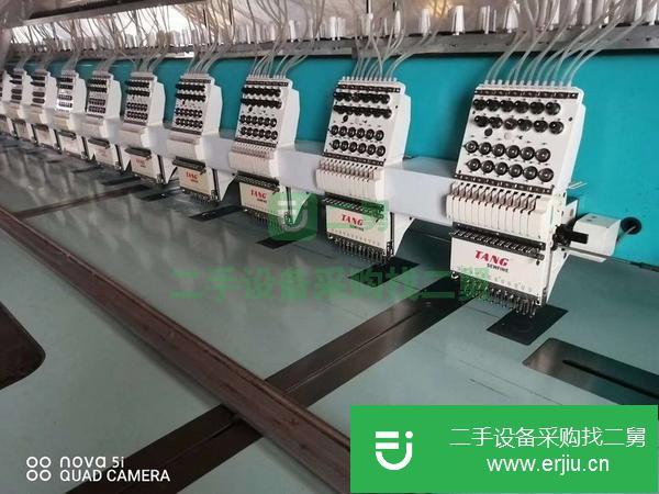 浙江出售二手越旺繡花機28頭330全伺服