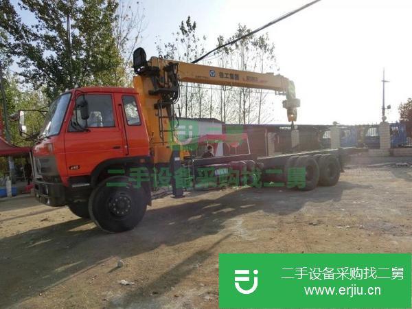 吉林出售二手東風153隨車吊
