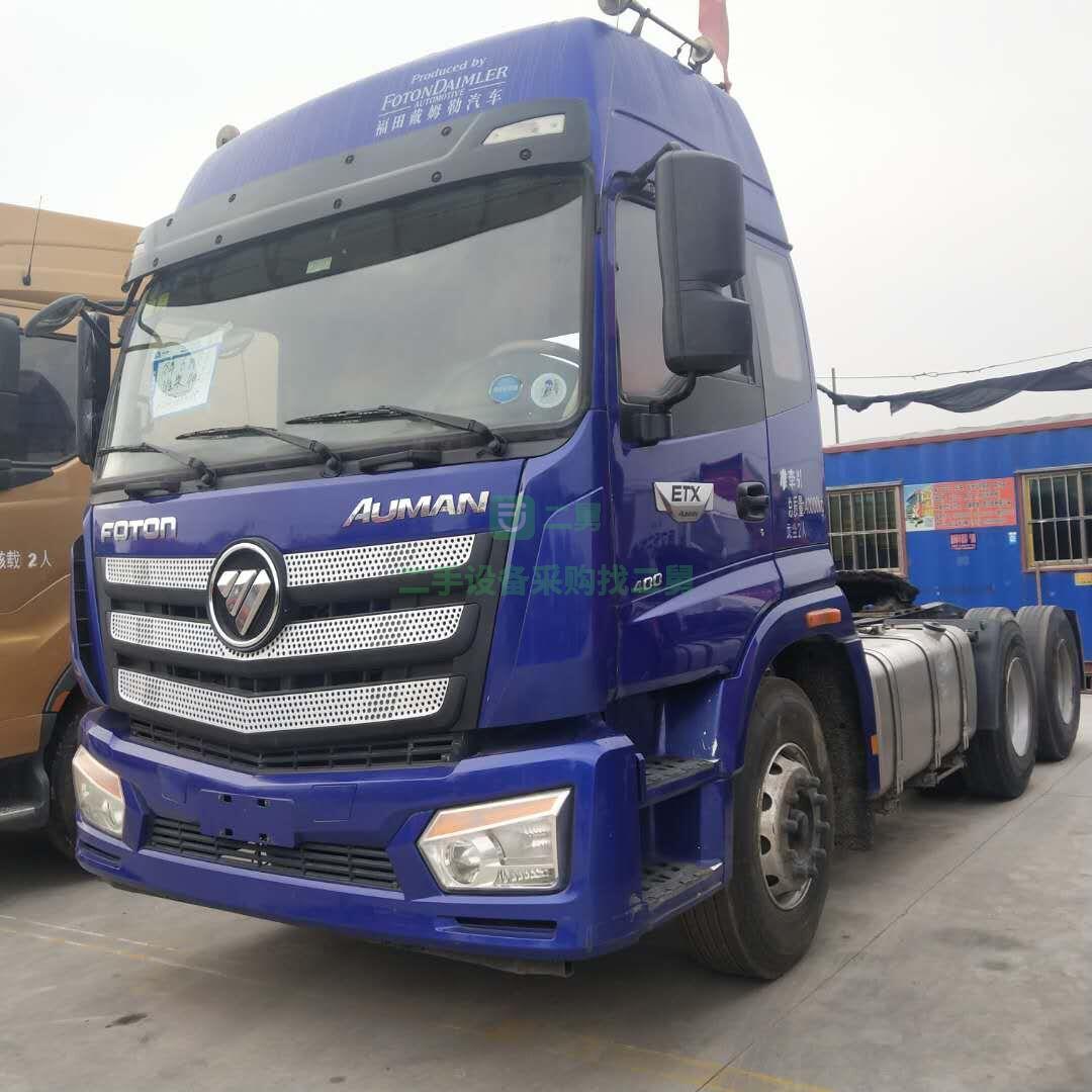 出售二手牽引車頭新汕德卡M7G牽引18年 440馬力