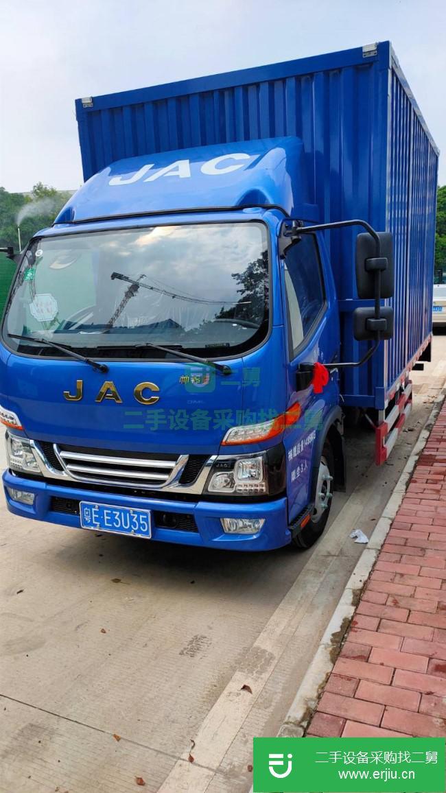 廣東出售二手江淮帥鈴廂式貨車