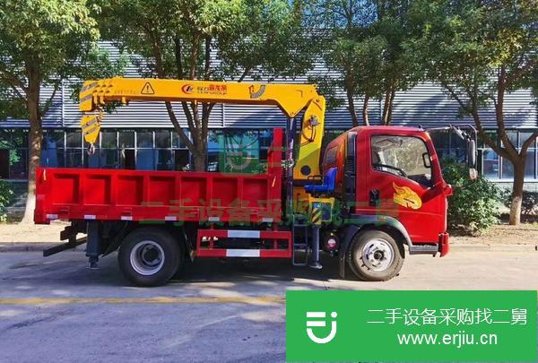 安徽出售二手藍(lán)牌隨車吊5噸