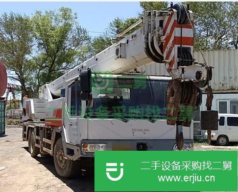 陜西出售二手中聯汽車吊