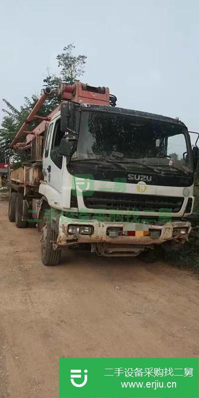 湖南出售二手三一37米泵車干活車無手續了