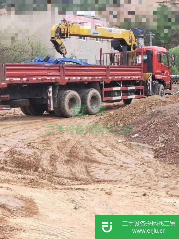 陜西出售后八輪東風吊車 玉柴240馬力 上裝徐工12噸吊機