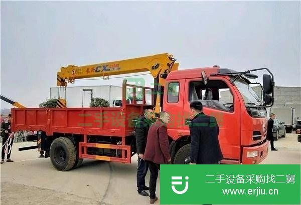 北京出售二手福瑞卡五噸隨車吊