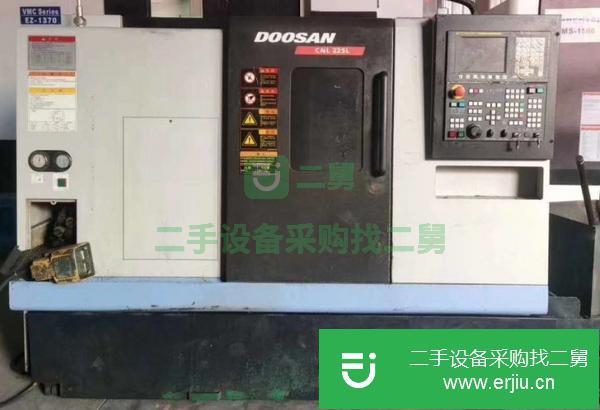 廣西出售二手斗山CNL225L數(shù)控斜身車床