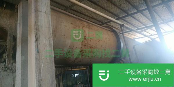 河南出售二手2.5X17米轉鼓碎漿機