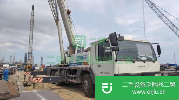 廣東出售二手中聯(lián)25V5汽車吊5節(jié)臂國三