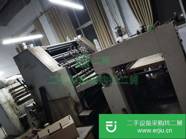河南出售二手10年1040雙色印刷機