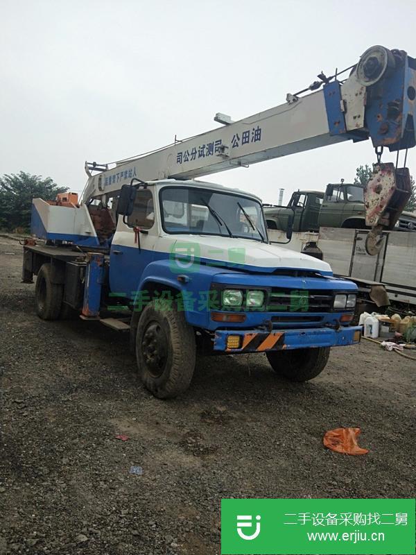 河北出售二手錦州8噸汽車吊車況精品
