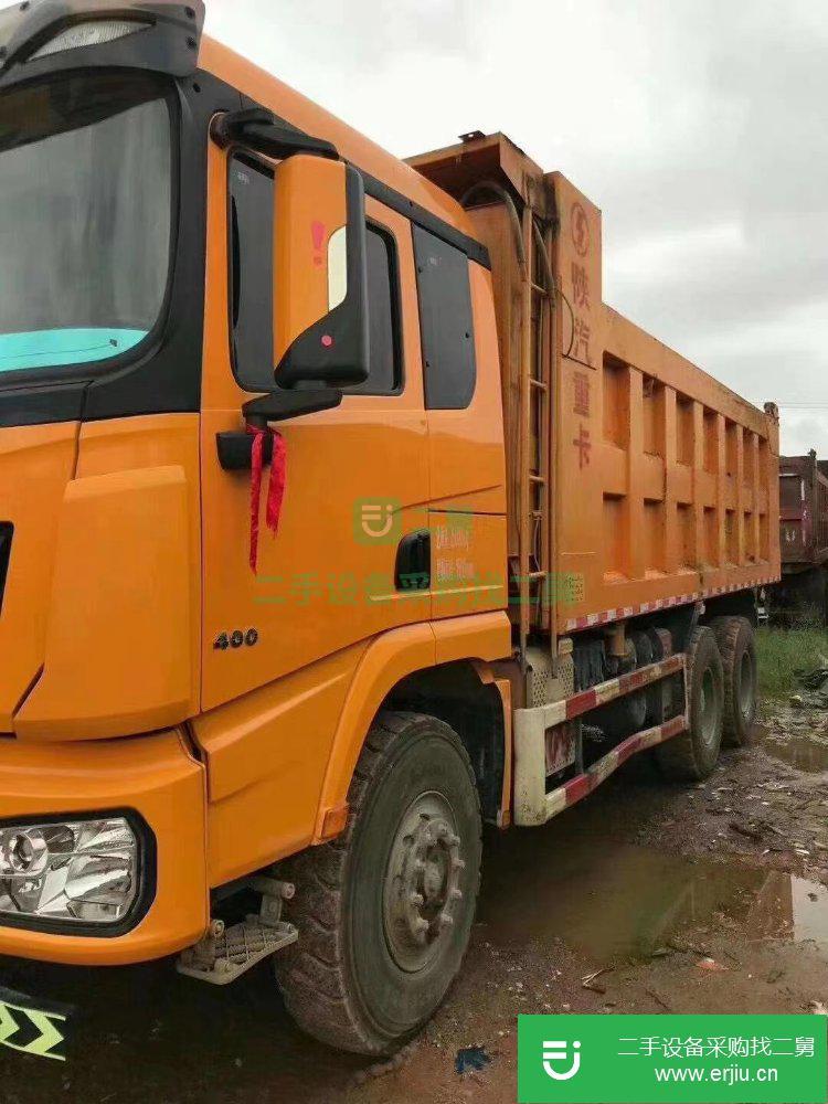 江西出售二手陜汽重卡400馬力自卸車