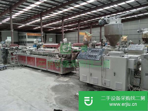 吉林出售二手錐形雙螺桿擠出機