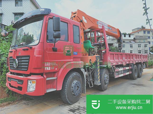 湖南出售二手東風16噸隨車吊