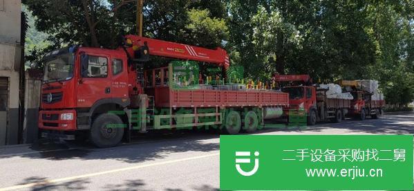 四川出售二手東風(fēng)后八輪吊車 上裝三一14噸吊機(jī)