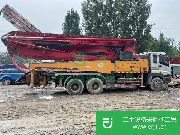 河北出售二手11年三一43米泵車