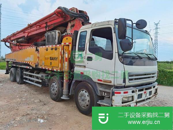 湖南出售二手五十鈴50米泵車車輛手續齊全