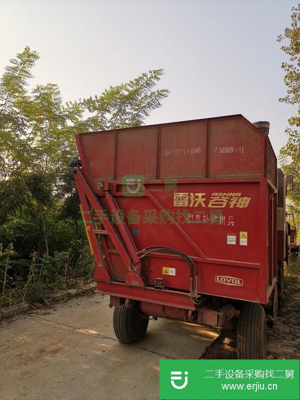 河南出售二手雷沃谷神玉米收割機