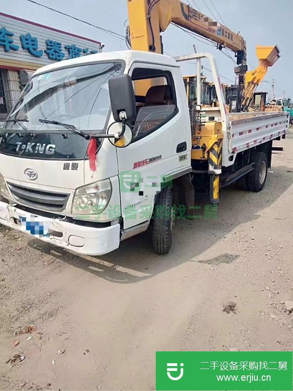 湖北出售二手徐工3.2噸隨車吊