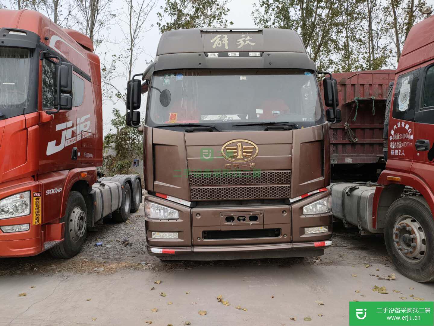 山東出售二手解放J6P牽引車